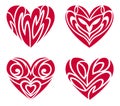 Tribal Hearts Ã¢â¬â Tattoo Set